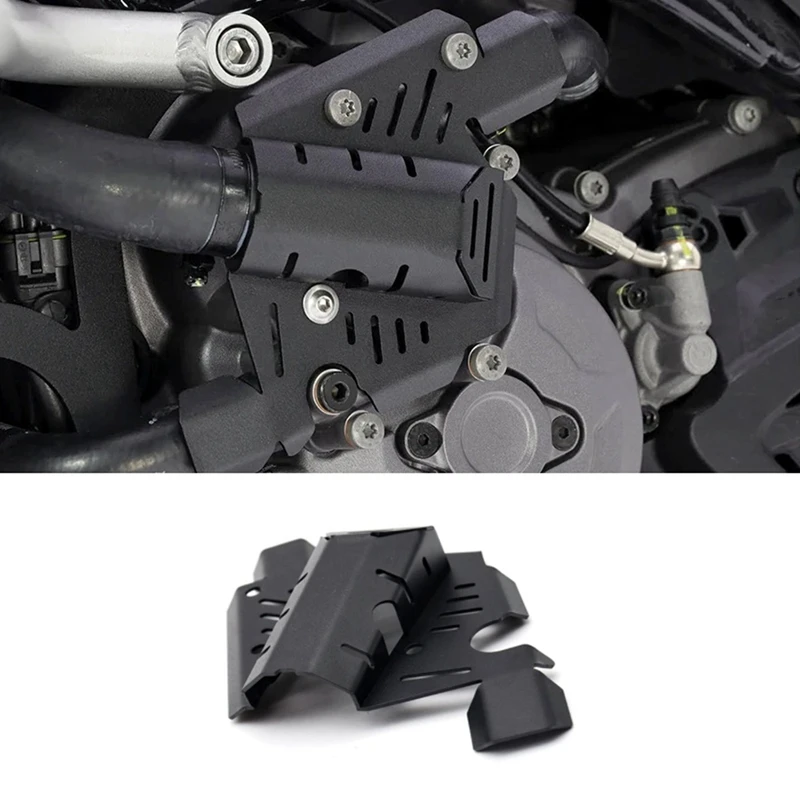 Motorcycle Water Pump Protector Guard For DUCATI Desert X 2022 2023 Engine Side Cover Accessories