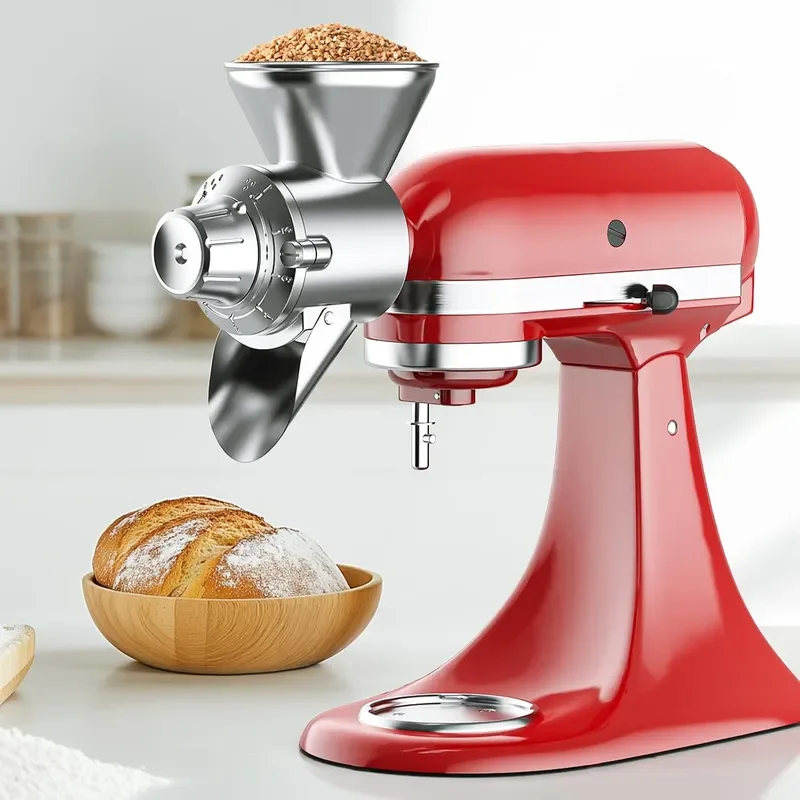 Grain Mill Attachment for KitchenAid Stand Mixer All Metal