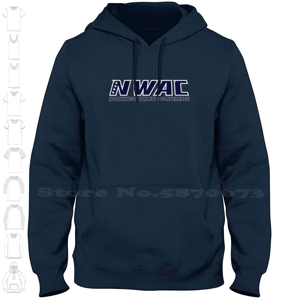 Northwest Athletic Conference logo Casual Clothing Sweatshirt Printed Logo 100% Cotton Hoodie