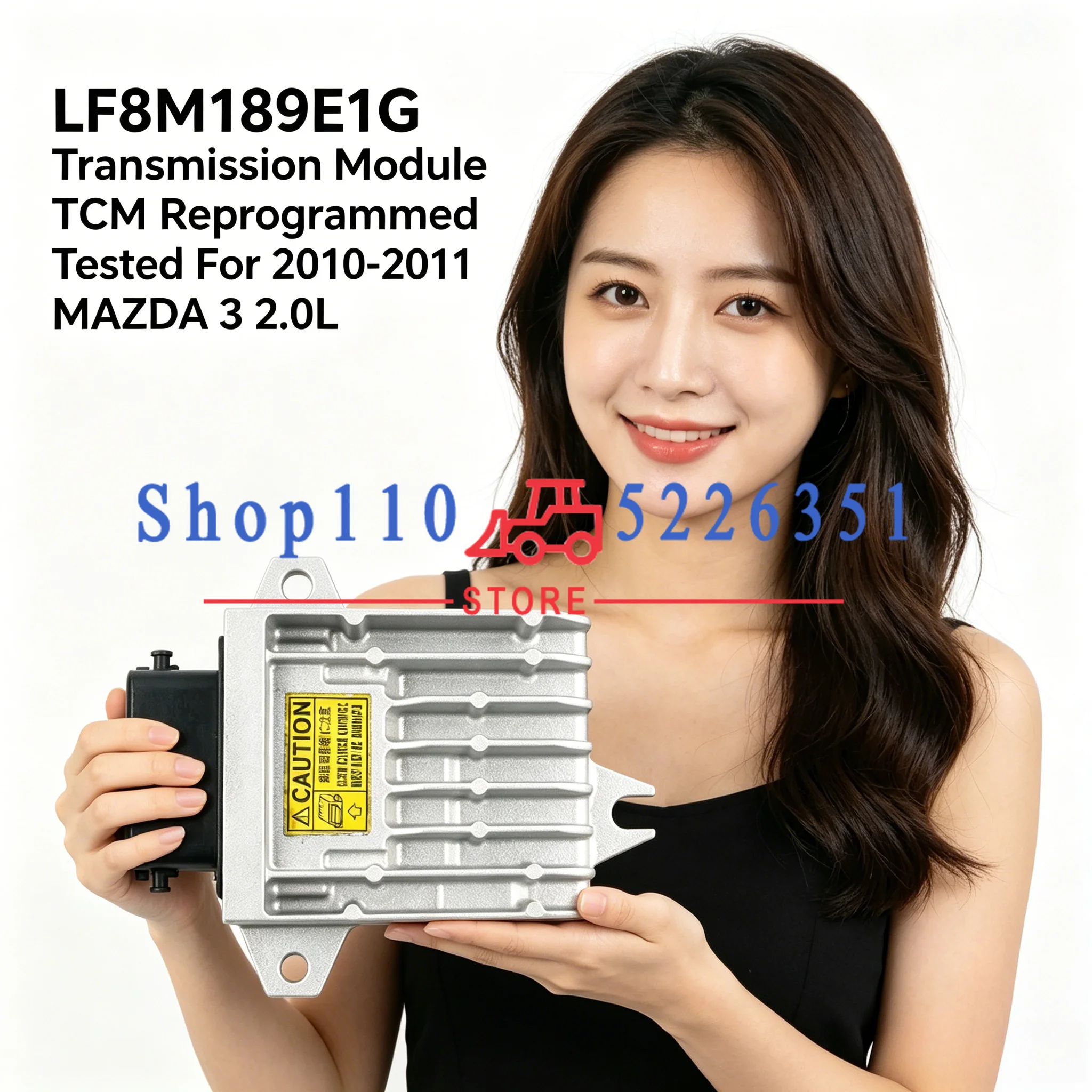 Módulo de Transmisión TCM Reprogramado y Probado LF8M189E1G para MAZDA 3 2.0L 2010-2011