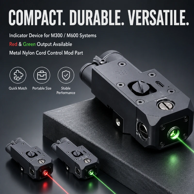 Stylish Hobby Model Display Signal Indicator, Alloy Nylon Material Dual‑tone Light Effect Battery Storage Fitting