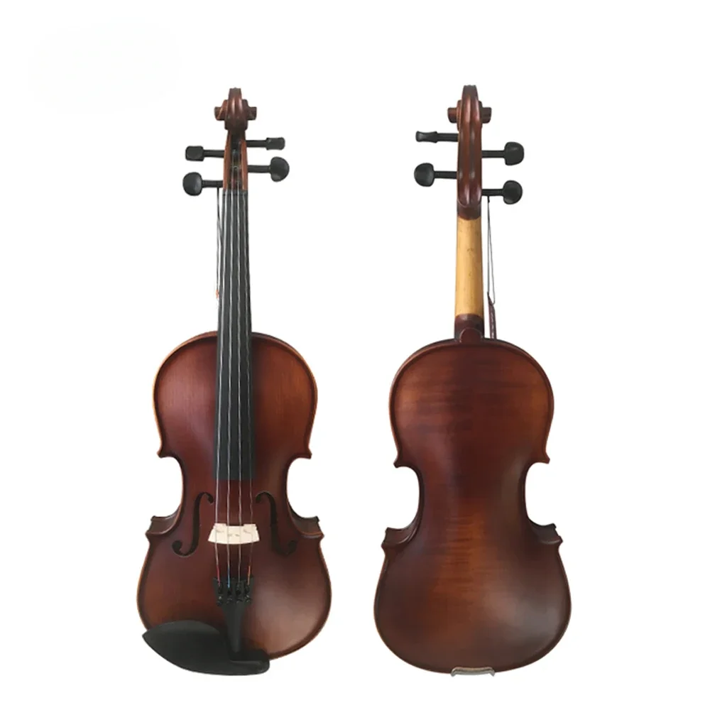 

Back With Little Flame Moderate Violin With Case & Bow(VM110H-J)