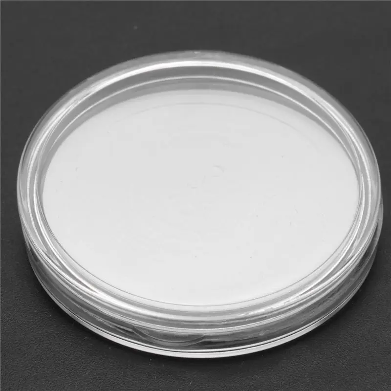 L68A 46 Mm Coin Capsules Ps Round Coin Holder Case And 7 Sizes (16/20/25/27/30/38/46Mm) Protect Gasket