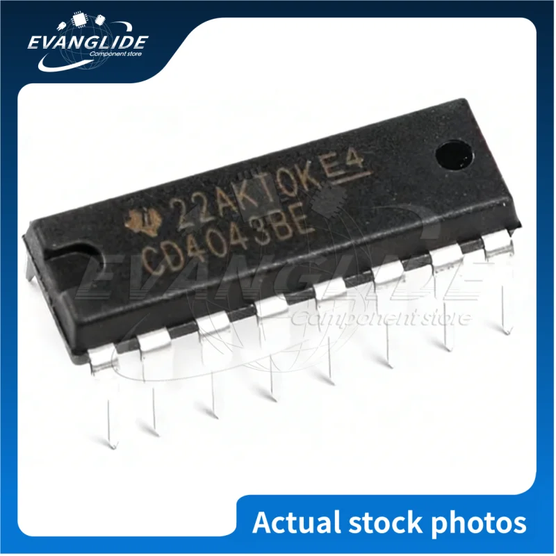 10 PCS/LOT 100%Original & New CD4043BE DIP-16 Four-Input NAND Latch Logic Circuit Chip In Stock Wholesale Discount