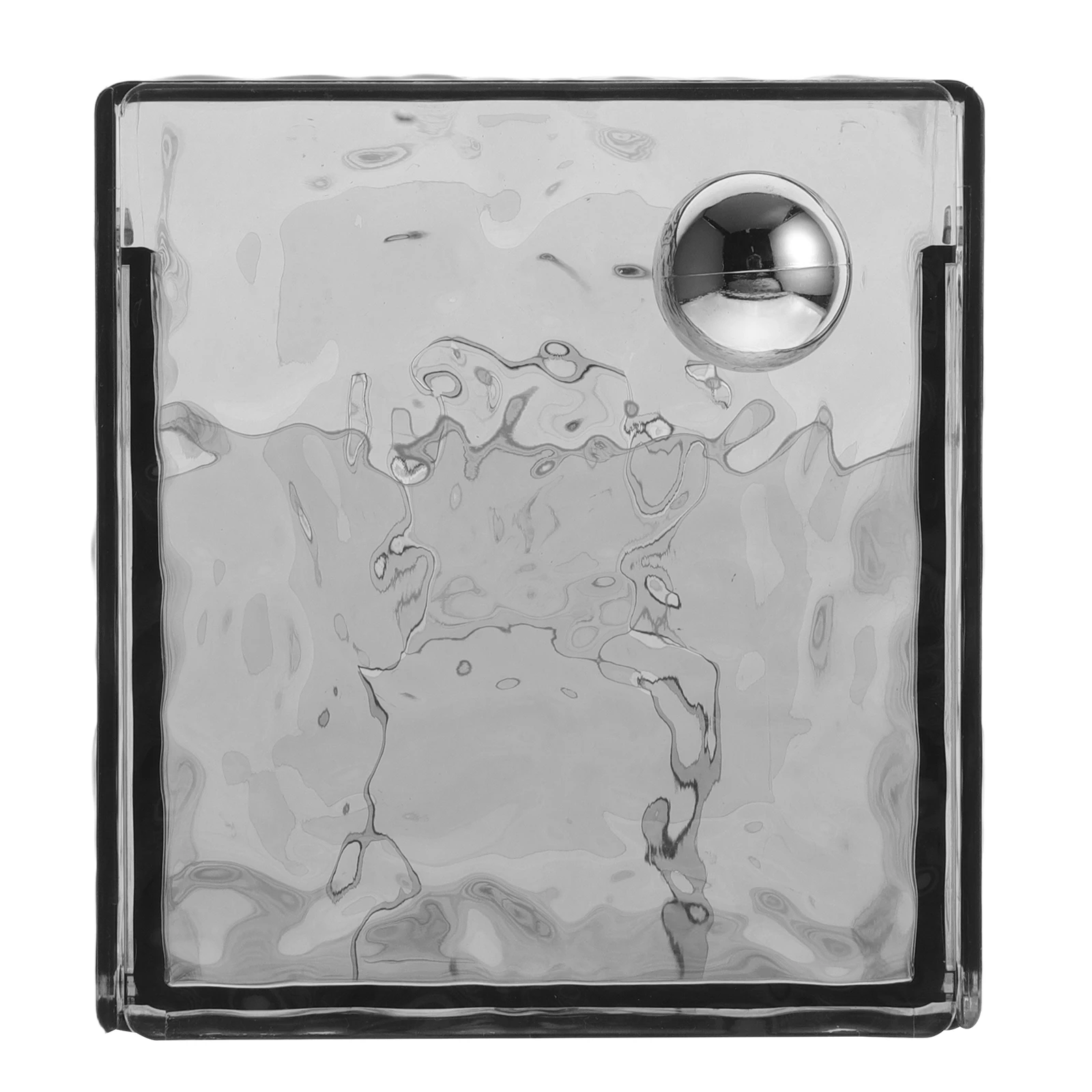 

Wall Mounted Storage Case for Cotton Pads Fliptop Dustproof Organizer Space-Saving Bathroom Makeup Storage Organizer