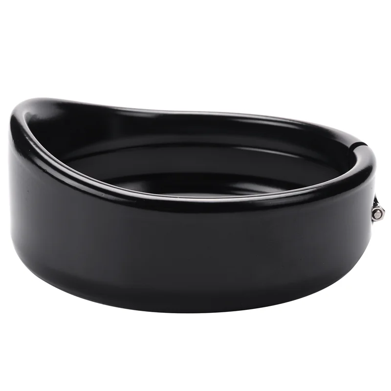

AU28-2X Headlight Trim Rings 5.75 Inch Headlight Visor Style Trim Ring Black Decorate Visor Trim Rings For FXSTC