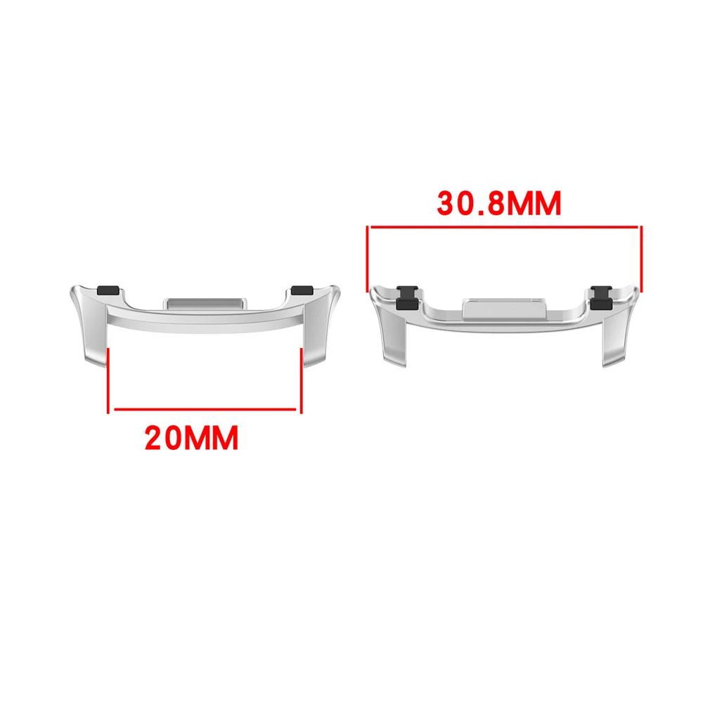 

2pcs Stainless Steel Connectors for Samsung Galaxy Watch 8 / 8 Classic 20MM 22MM Connector Adapter Strap Bracelet Accessories