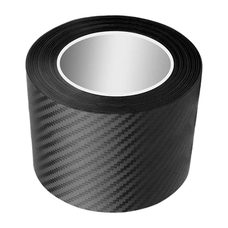 Car Door Edge Protector Self-Adhesive Black Carbon Fiber Edge Protector For Car Door Multifunctional Waterproof Anti Collision