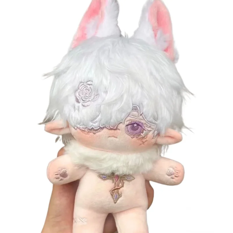 20 ซม.เกม Idv Grave Keeper Andrew Kreiss ผ้าฝ้ายตุ๊กตา Kawaii คอสเพลย์ตุ๊กตา Body Soft ของเล่น DIY Dress up Figures Collection ของขวัญ