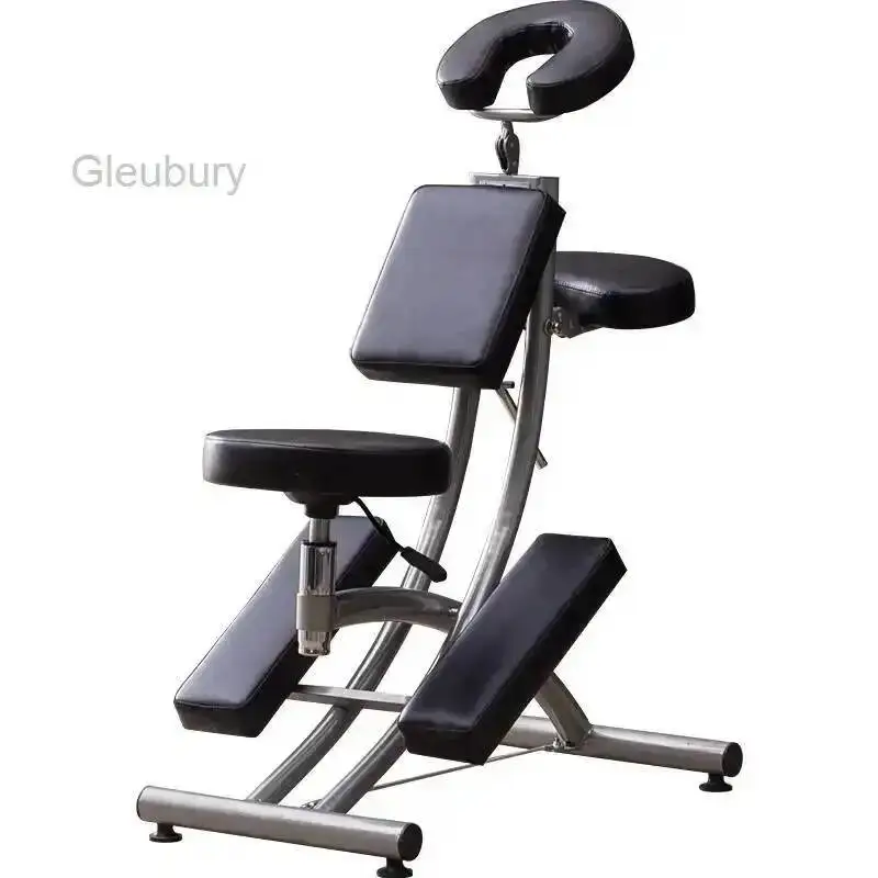 Tattoo Massage Chair Beauty Acupuncture Gua Sha Multi-functional Speciality Massage Chair Simple Metal Furniture Stoel MHAMY