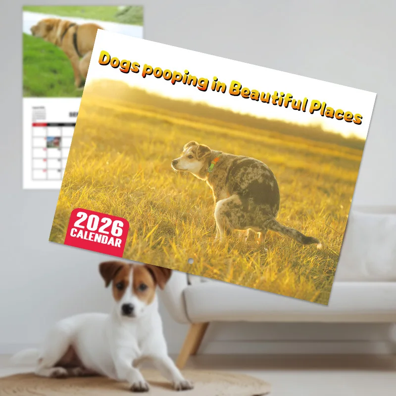 

Calendar Schedule 2026 Dog Pooping Calendar Creative Dog Pooping Calendar Home Decoration