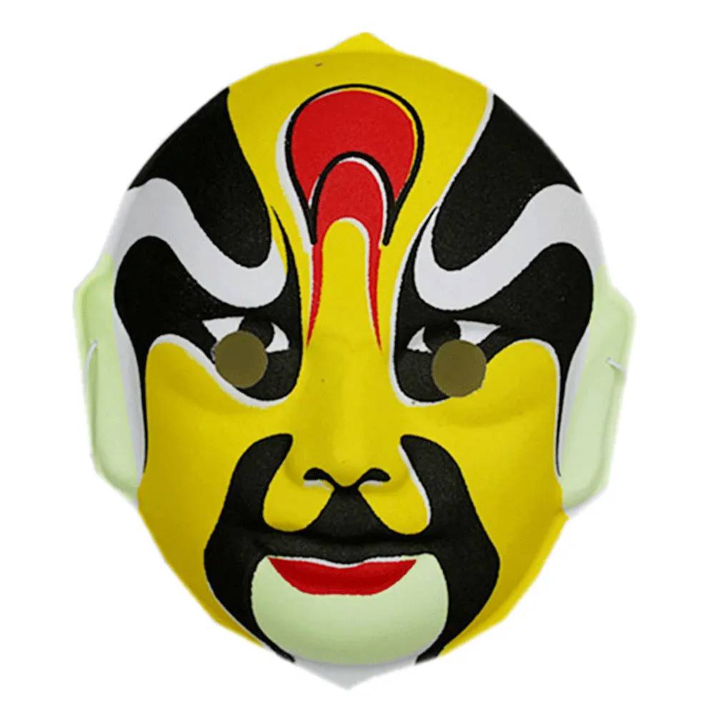 

6 Pcs Peking Opera Mask Halloween Festival Purge Novel Cosplay Masks