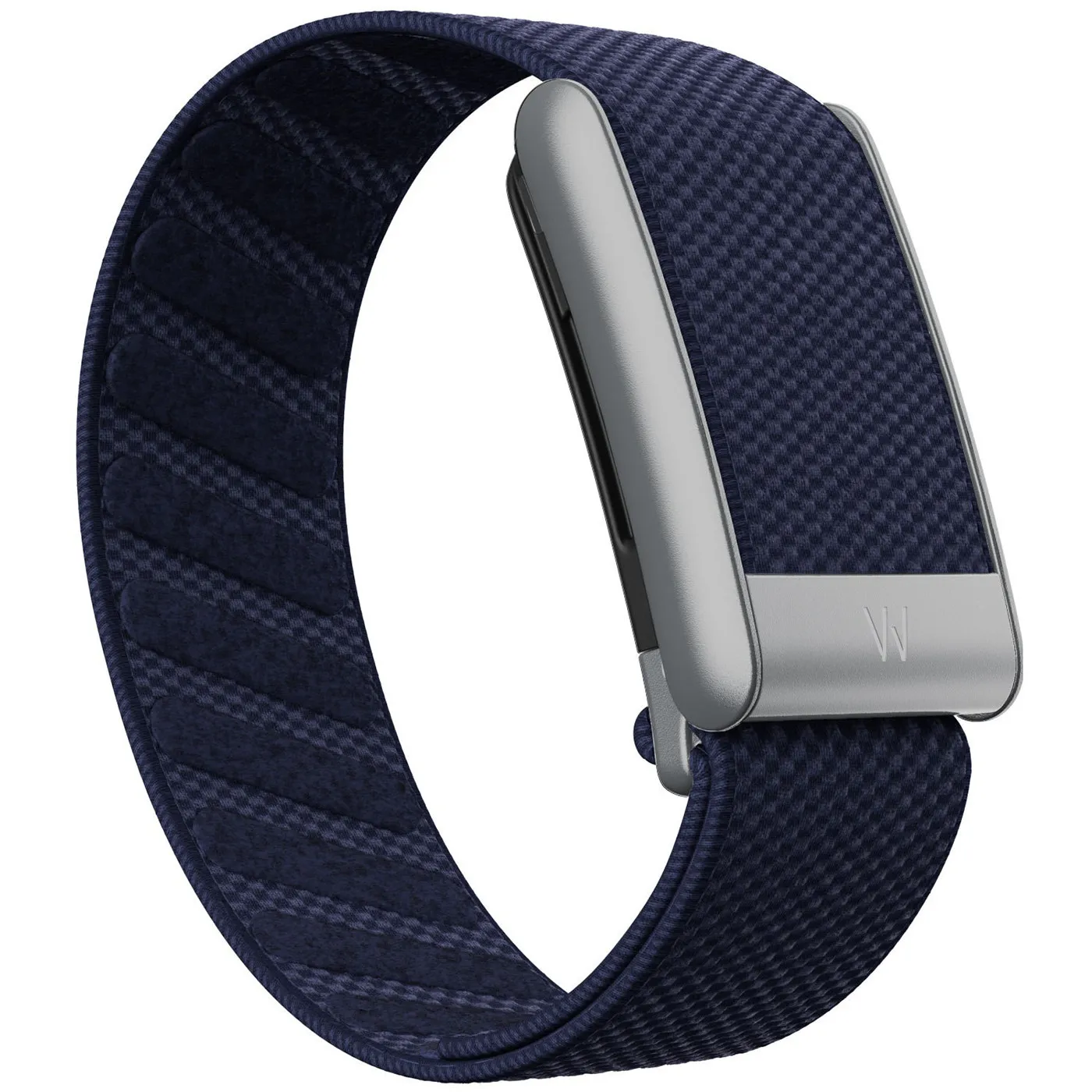 Rhinestone Nylon Stretch Band Compatible with Whoop 5.0 Sparkling Silver Metal U Frame Sport Casual Replacement Wristband