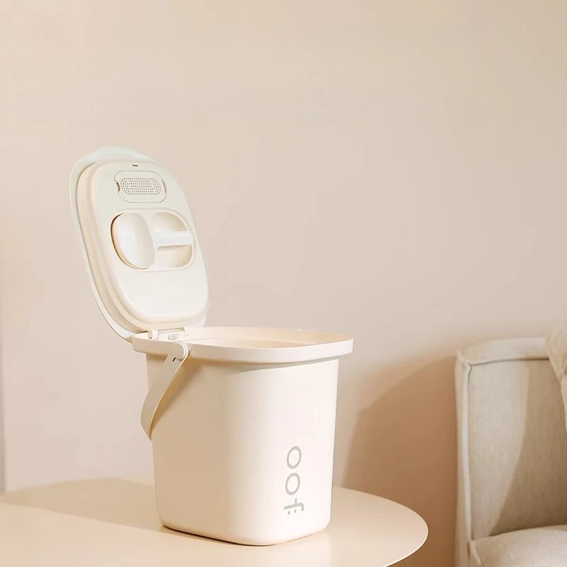 

Vacuum grain storage bucket Cat food storage Pet dog food Sealed Antibacterial rice Insect-proof and