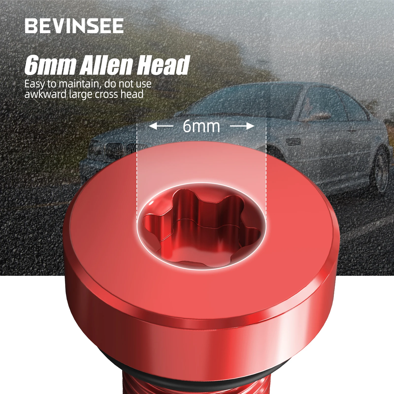 BEVINSEE Coolant Bleed Screw 17111712788 for BMW E46 E90 E92 E36 E39 E60 E82 E88 F10 F20 F30 G20 G30 X1 X3 X5 E70 Z3 Z4 for MINI