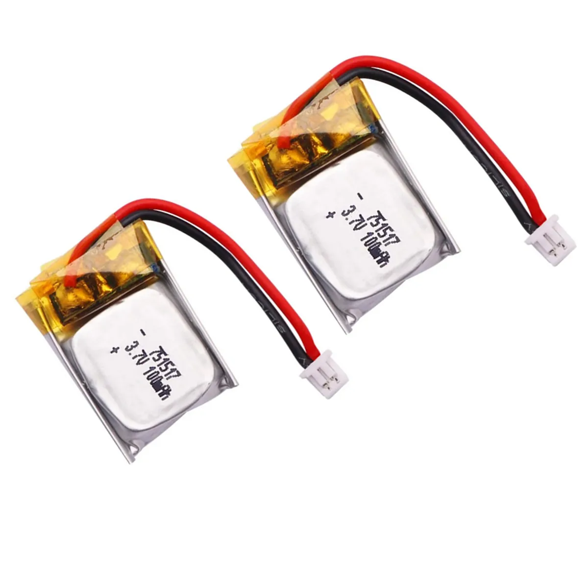 2Pcs/Lot 3.7V 100Ma…