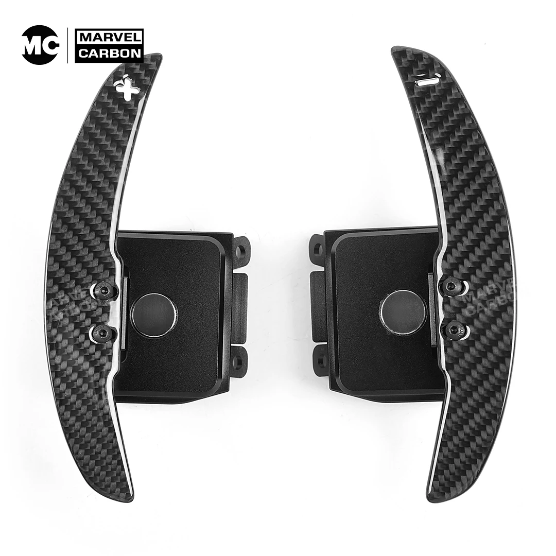 

MC Magnetic Carbon Fiber Steering Wheel Paddle Shifter For Chevrolet C8 Using Magnetic Suction Technology Paddle Shift Extension