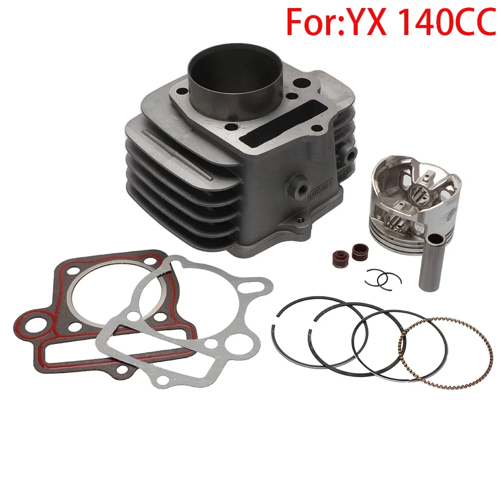 

YX 140CC Engine Cylinder Barrel Piston Gasket 56mm For YINXIANG YX140 1P56FMJ PIT PRO M2R LMX WPB Pit Dirt Bike