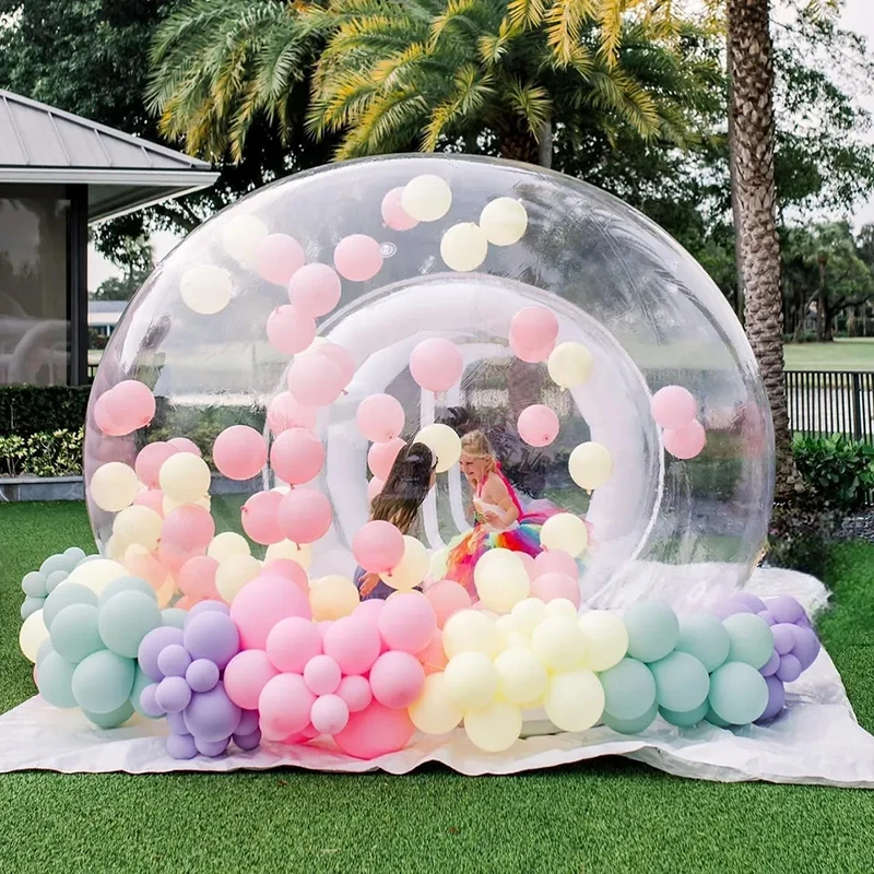 3M Commercial Bubble House Inflatable For Kids Outdoor Toys Halloween Outdoor Decorations Party White Bubble Tent Balloon House