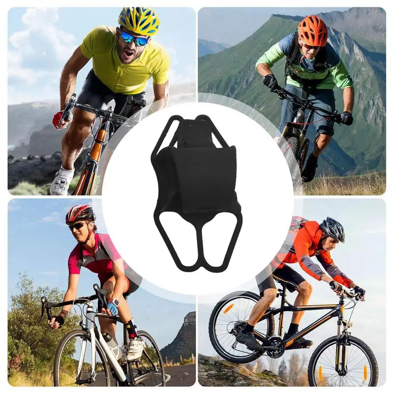 Sangle de support de téléphone en silicone pour moto, poignées de guidon amovibles, bandes de sécurité, support de téléphone de cyclisme