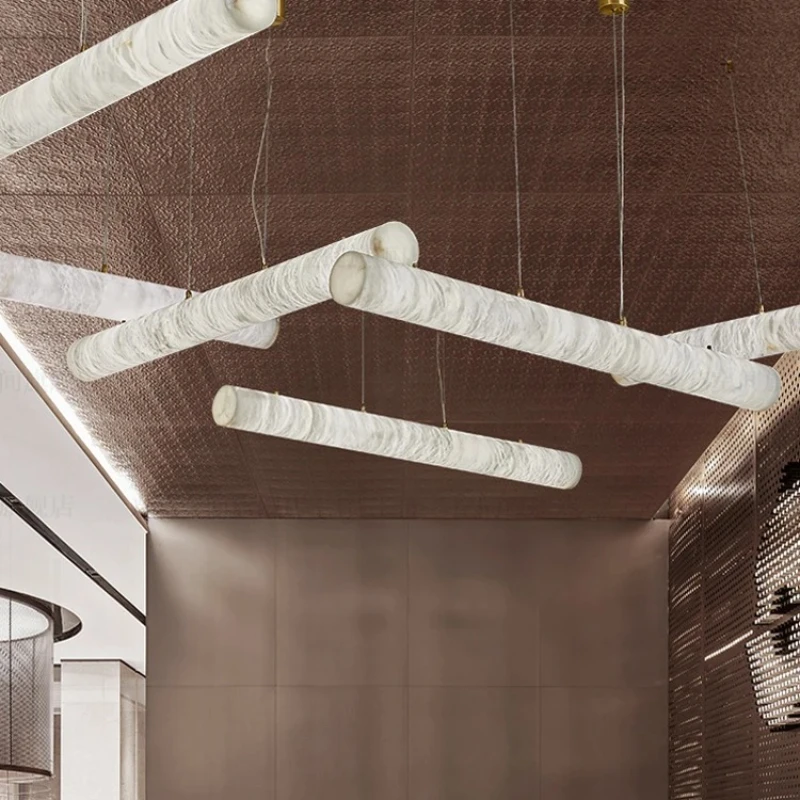 Modern Minimalist LED Pendant Lights for Living Dining Room Food Tables Designer Chandelier Home Decor Hanging Light Fixture