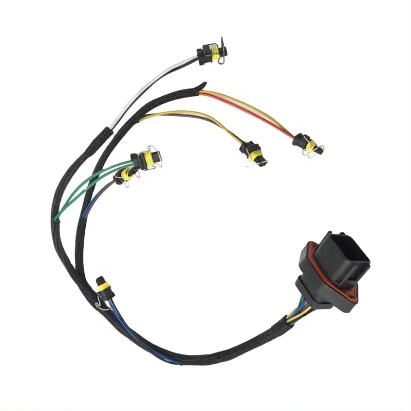 

419-0841 4190841 E330C 330D 336D fuel injector wire harness C9 engine high-temperature resistant wire set excavator parts