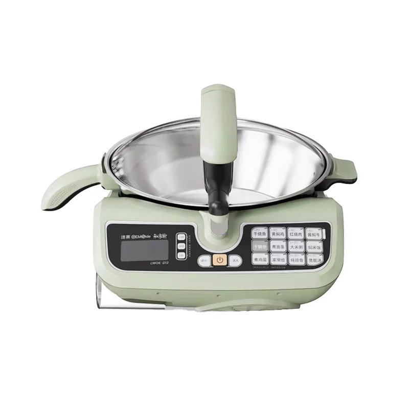 Panela automática robô de cozinha de alta qualidade multifuncional cozinha em casa inteligente ajusta automaticamente o calor