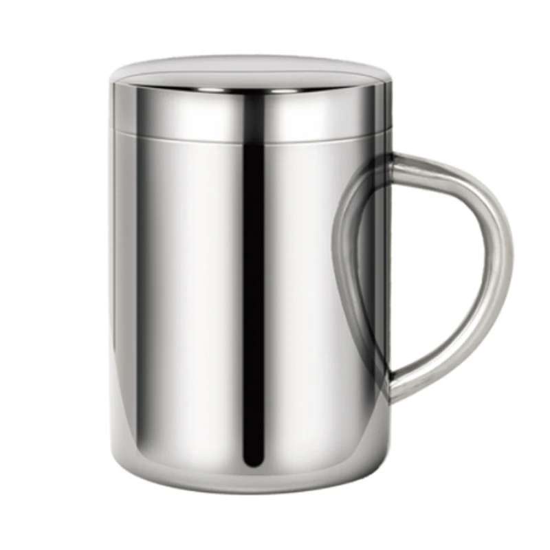 Double Wall Stainless Steel Coffee Mug Portable Termo Cup Travel Tumbler Coffee Jug Milk Tea Cups Double Office Water Mugs