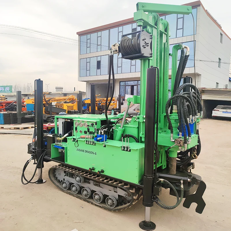 カスタマイズ可能な高性能空気圧式水井戸掘削リグ、掘削深度160～220メートルに最適
