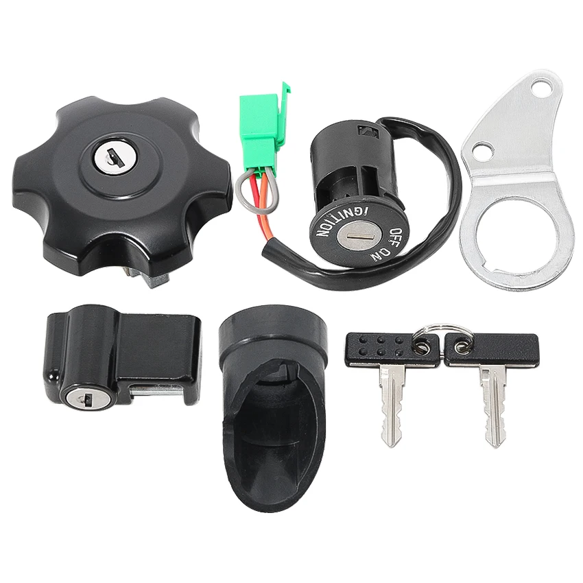 Ignition Switch Seat Lock Key Fuel Cap Suit For Honda CMX250X Rebel CMX250C Rebel 35010-KEN-670 17620-KR3-751 53600-086-007