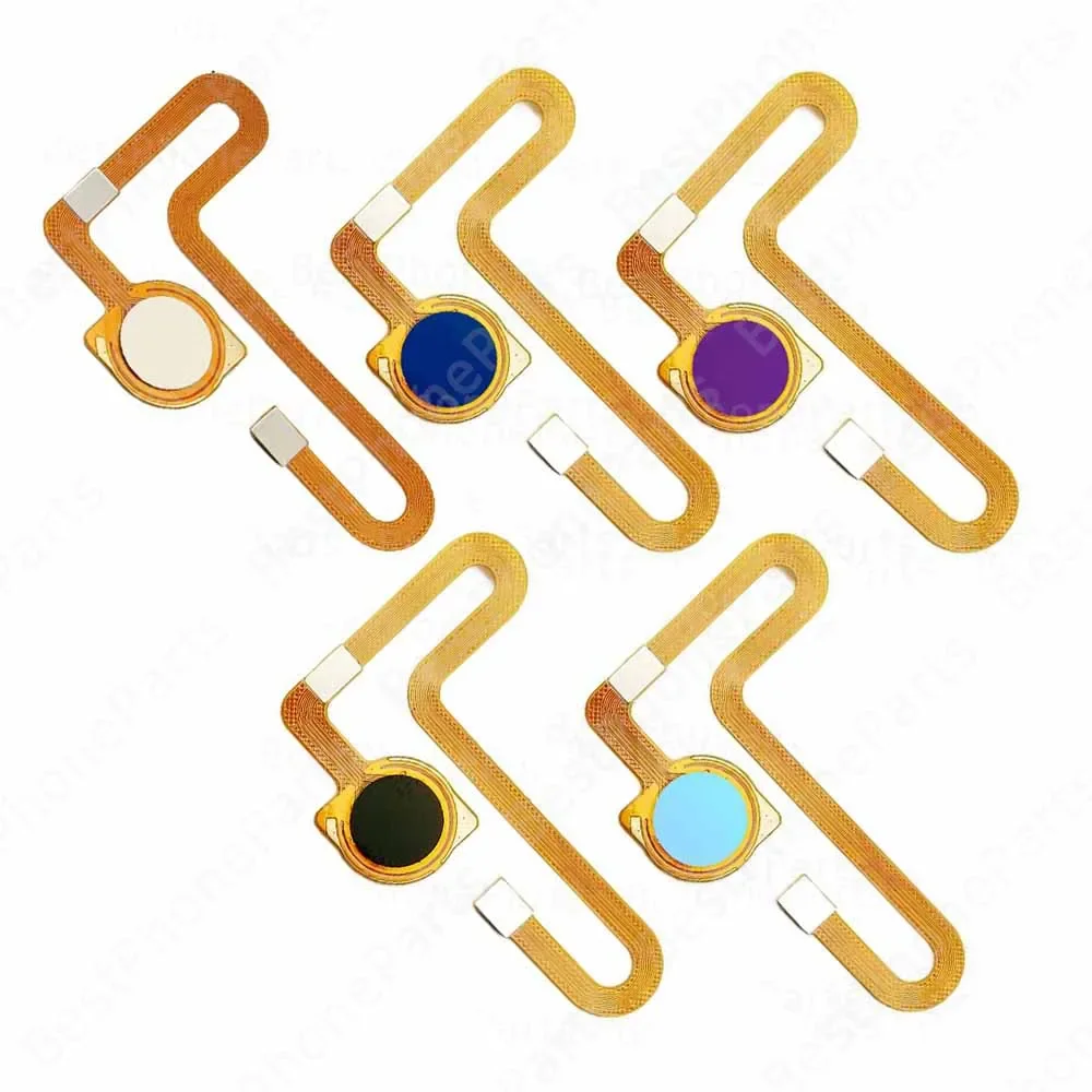 For Xiaomi Redmi 9 9C 9T 7 8 Fingerprint Sensor Flex Cable New Power On Off Finger Print Scanner Return Key Spare Parts