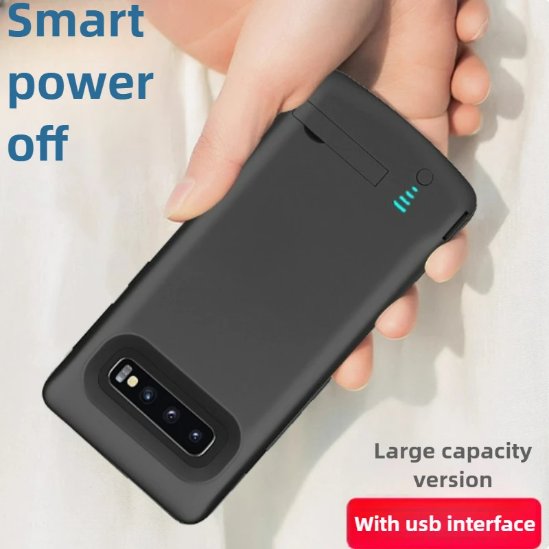 

10000mAh Power Case For Samsung Galaxy S10 Plus S10e Shockproof battery charger case power pack Backup USB Charging power bank