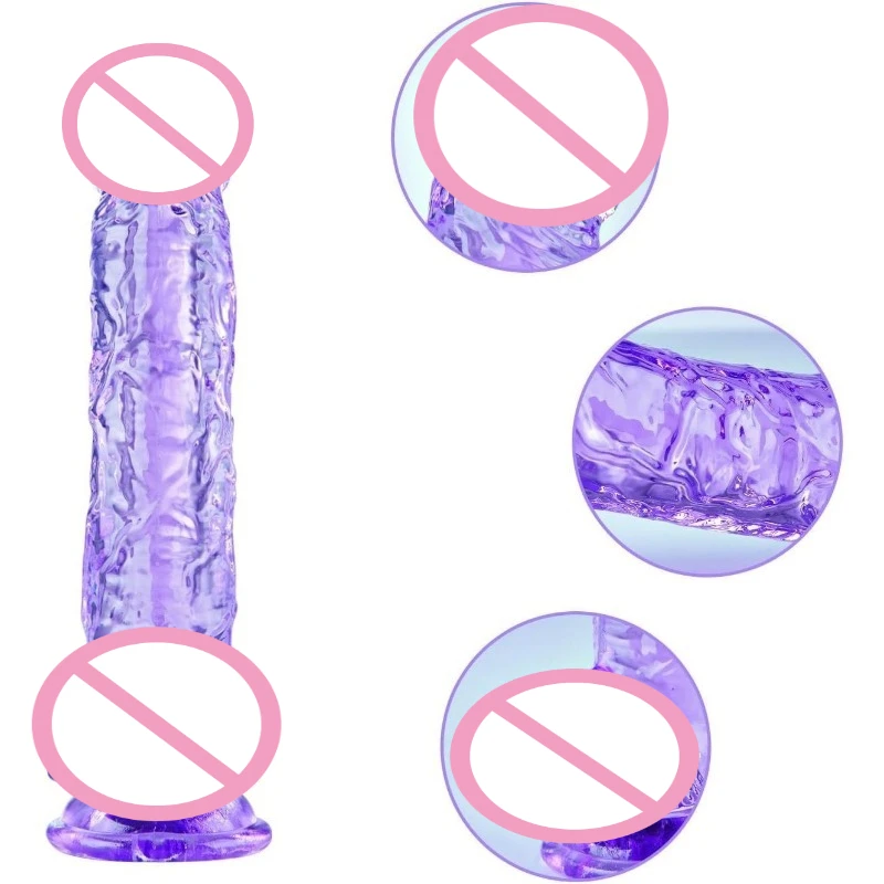 Dildo Realistic Penis Adult Anusl Sex Toy with Suction Cup, Swith Curved Shaft  Balls, Vaginal G-spot  Adult Supplies Gode Dick view 6