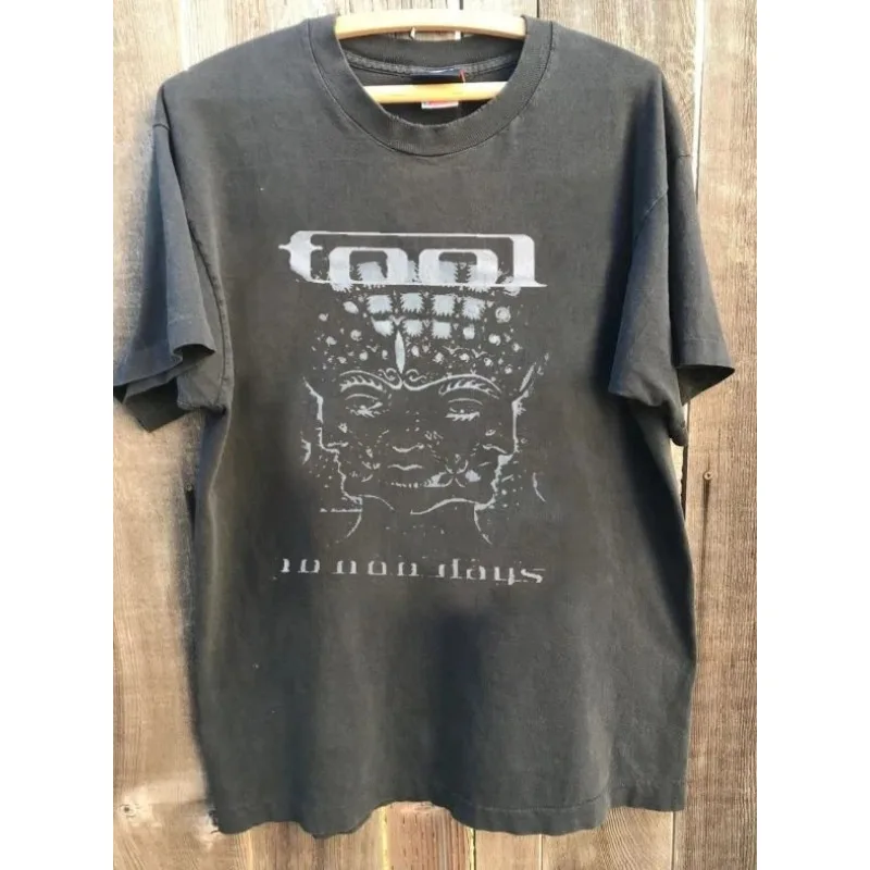 Tool Rock Band T-shirt, Rare Design, Charcoal Grey Women's T-shirt Summer New Retro Harajuku Style Casual T-shirt