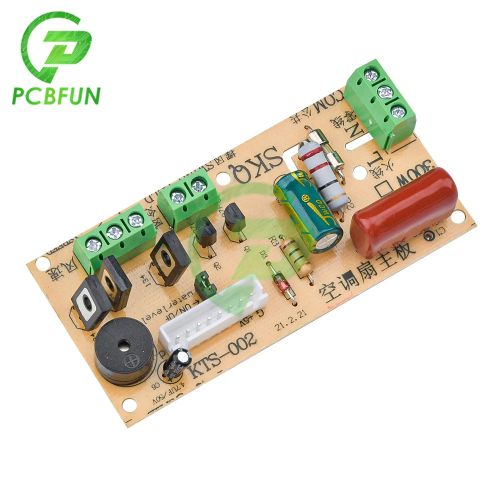 Air Conditioning Fan Electric Fan Universal Motherboard Circuit Board with Remote Control 300W AC 110--220V 50/60HZ