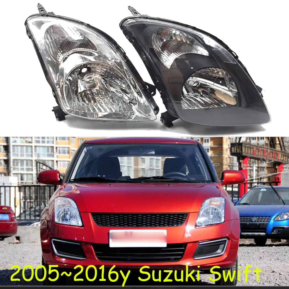 

1pcs car bumpe headlamp For Swift headlight 2005~2016y car accessories head lamp for suzuki Swift fog light