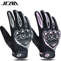 Guantes de motociclista aprobados para primavera y verano, guantes anticaída para motocicleta MTB MX, guantes anticaída para hombre y mujer con pantalla táctil