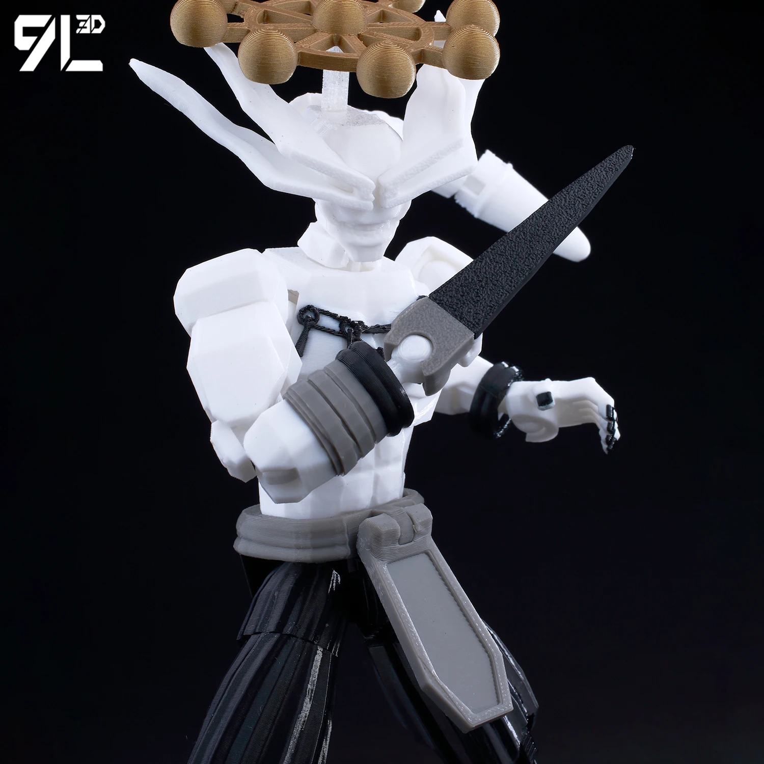9L3D T13 Cool Robot Doll Limited Edition 3D-geprinte mannequin met Shapeshift-functie ​ Anime figuur speelgoedmodel ontwerp ​   Ct speelgoed