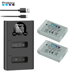 Batterie 1600mAh NB-13L NB13L NB 13L + chargeur USB LED pour IL G7 X Mark II G7X G5 X G5X G9 X G9X SX620 SX720 HS 24.com