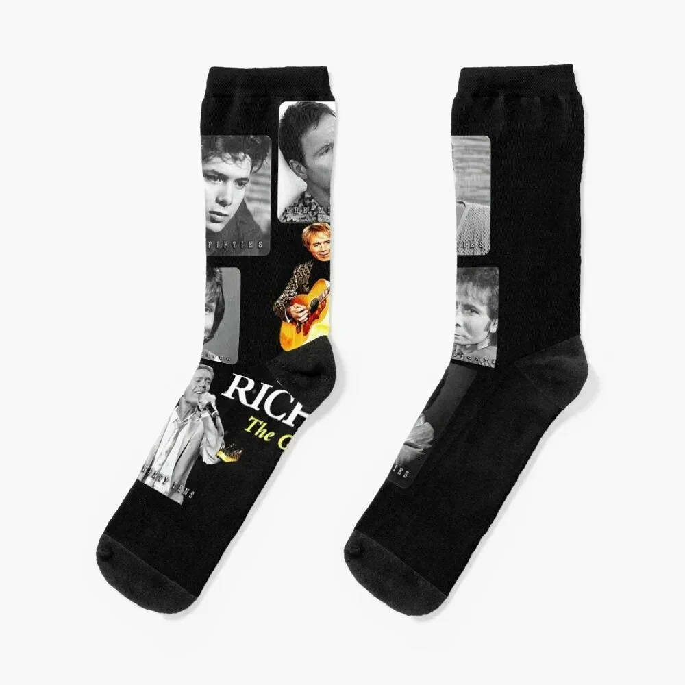 Gift Men Best Clear Design Of American Legend Singer SongwriterActor Cliff RichardAwesome For Movie Fan Socks