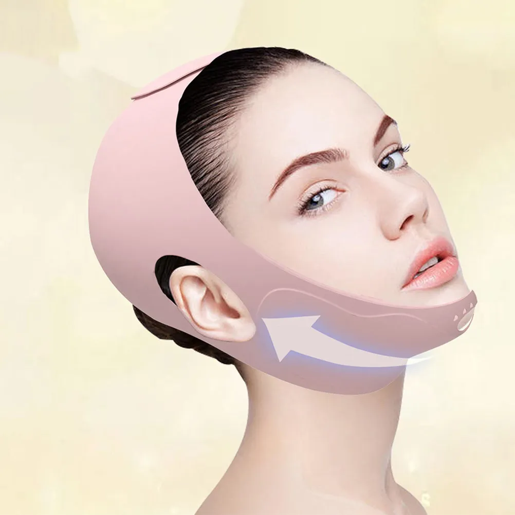 Face Strap Silicone Face Lifting Belt for Women Facial Slimming Skin Tightening Mask Firming Cheek Sculpting Band