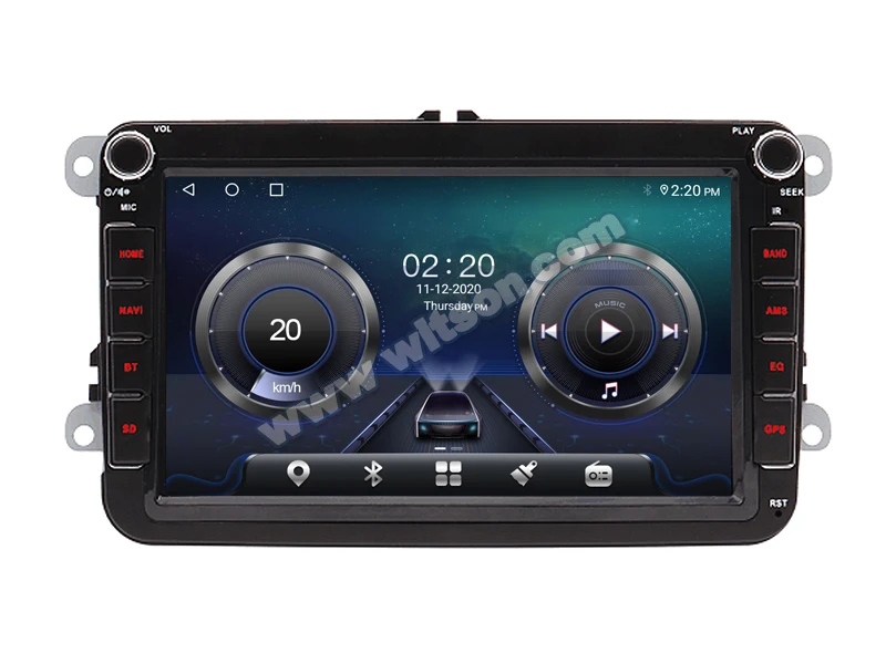 Автомобильное радио WITSON Android для VW Golf 5 Polo Passat B6 CC Jetta Tiguan Touran Sharan Caddy 2005-2011 Carplay Auto Multimedia