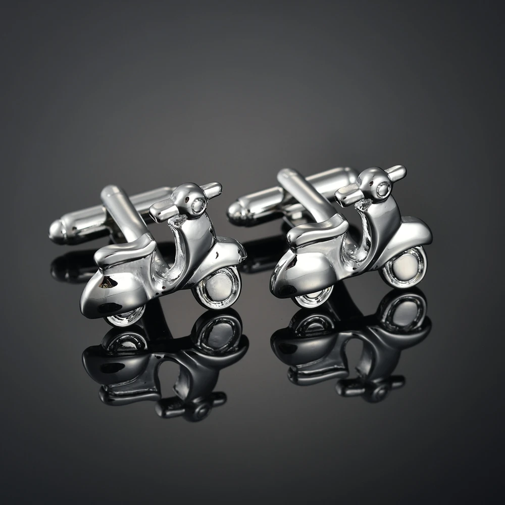 Shirt Cufflinks for mens Brand Crystal/Bus/Deer/Fish/Dragon Cuff links Wholesale Luxury Button Male Animal/Vehicle Cufflink