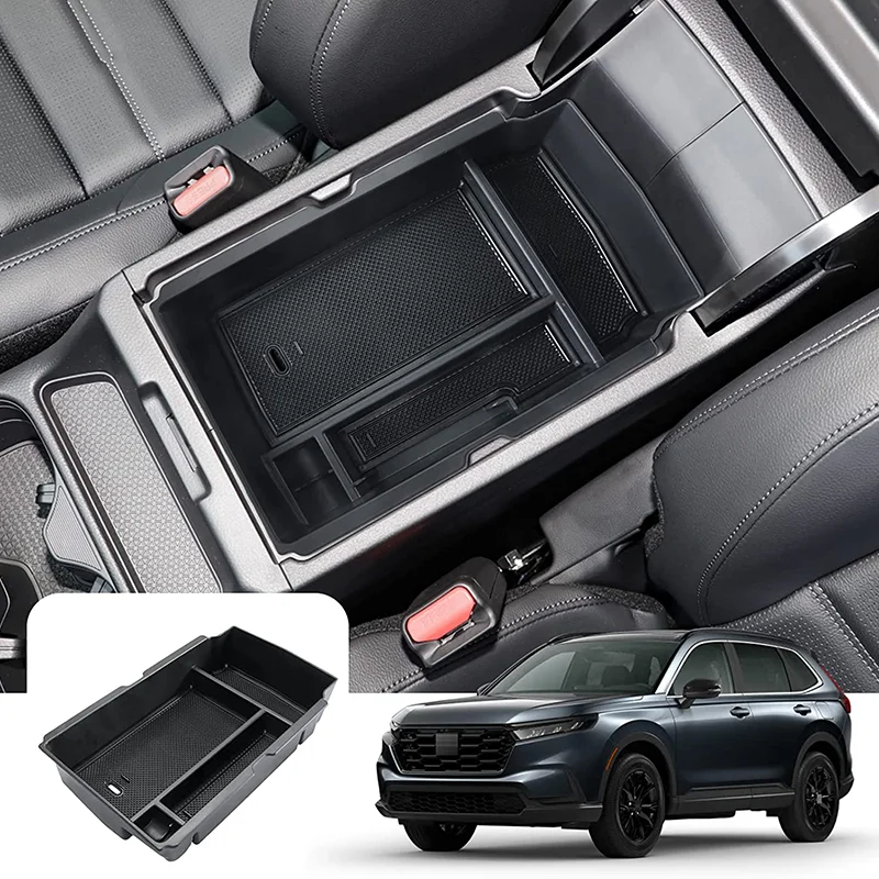 

Center Console Organizer Tray for 2023Honda CRV Accessories Glove Box Sunglasses Holder Secondary Insert ABS Plastic Storage Box