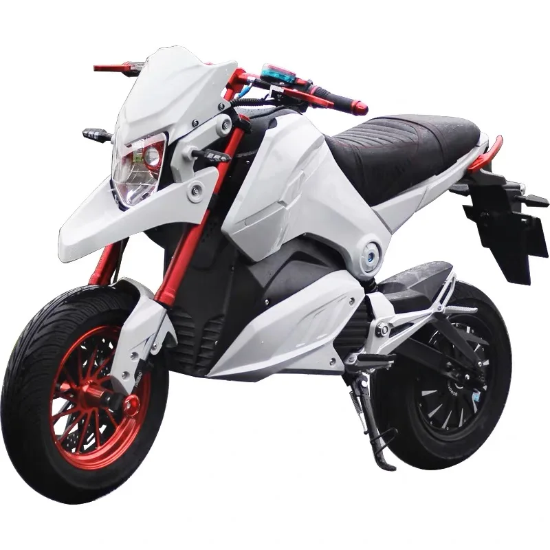 Apollo 1500W High-Speed Hub Motor 12-Inch Mini Electric Motorcycle With Easy Driver Charger Streetbikes For Younger People 72V V