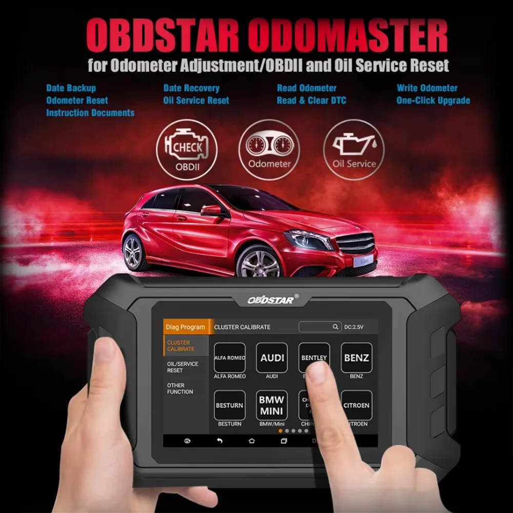 

Калибровка кластера OBDSTAR ODOMASTER ODO MASTER 2025 года/OBDII и специальные функции с различными простыми в использовании широким покрытием модели