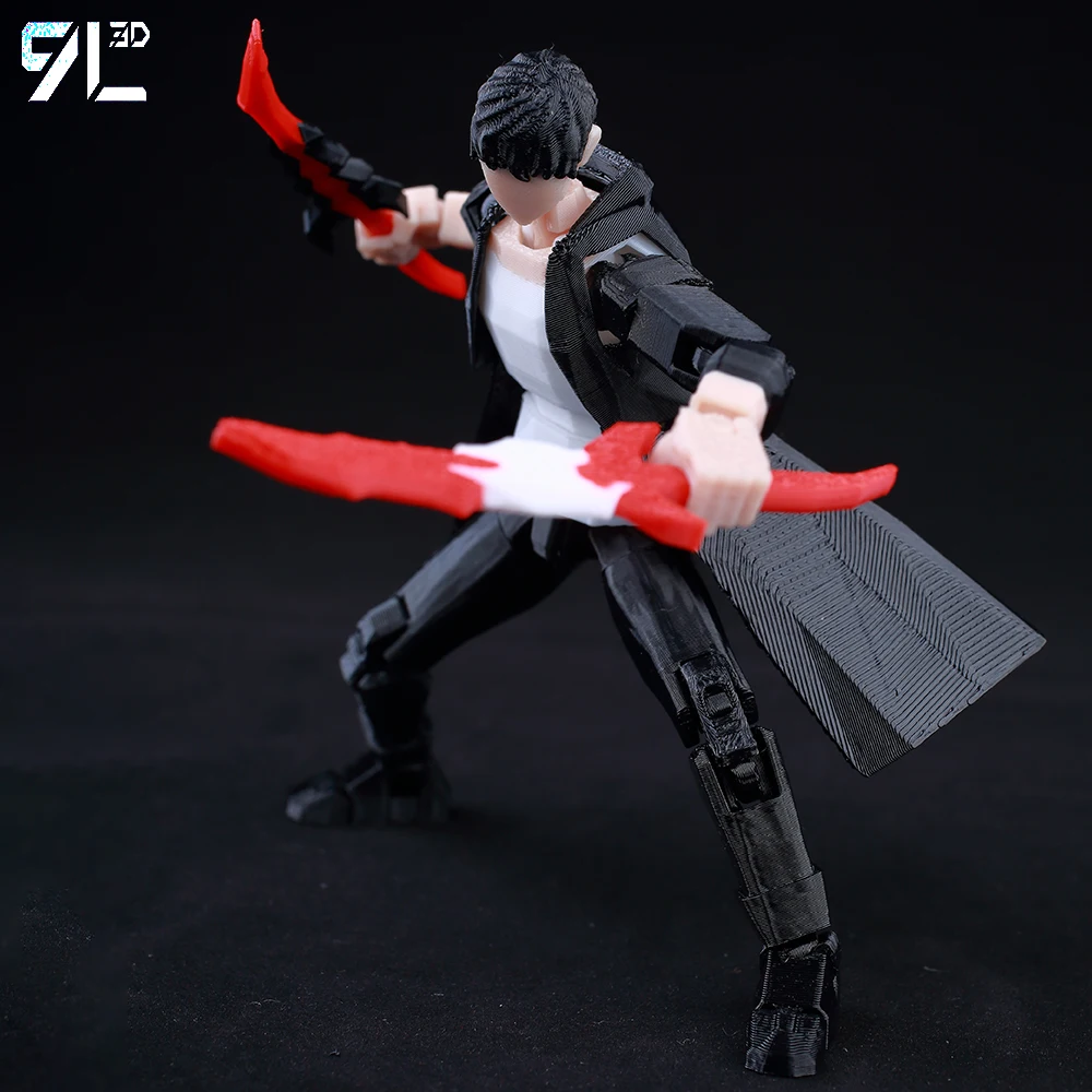 ฟิกเกอร์แอคชั่น 9L3D พิมพ์ลายห - 3D Printing Action Figure บทวิจารณ์และราคา