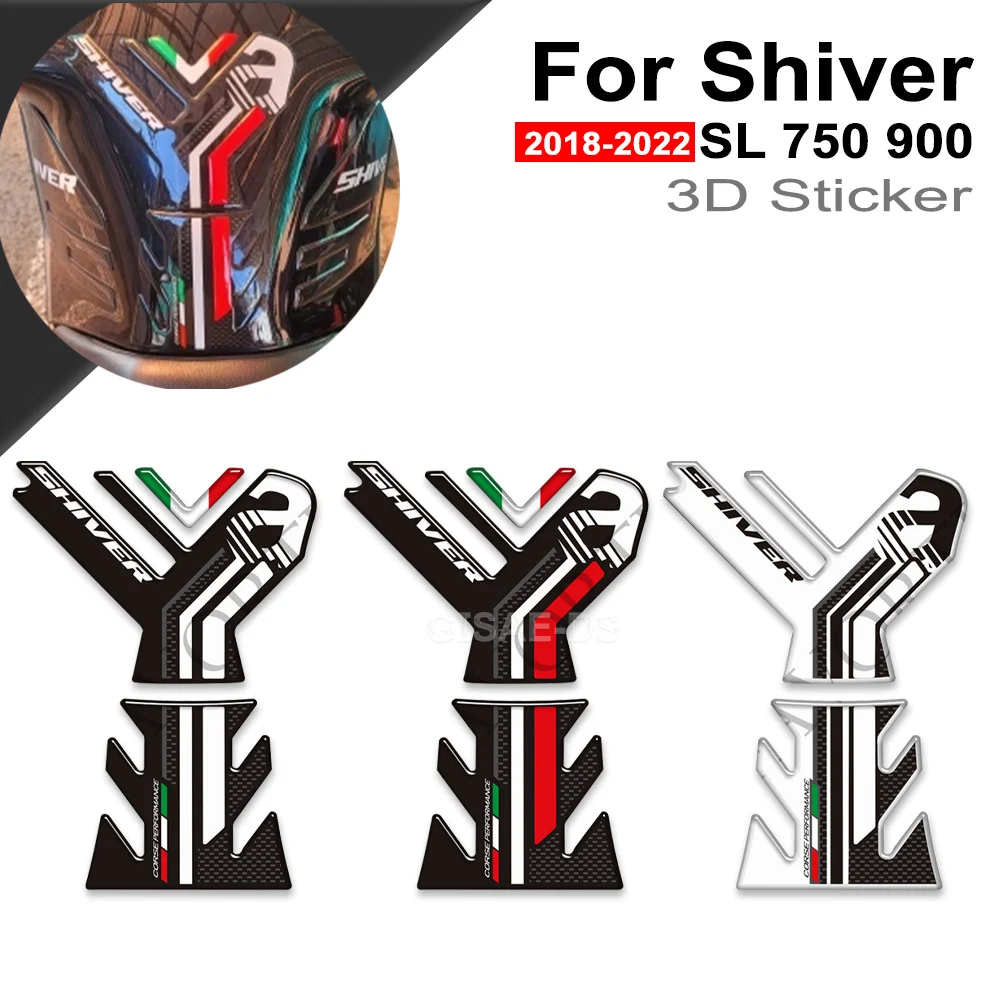 

Suitable For Aprilia Shiver SL 750 900 Motorcycle Tank Pad Oil Kit Knee Protector Stickers Decals 2018 2019 2020 2021 2022