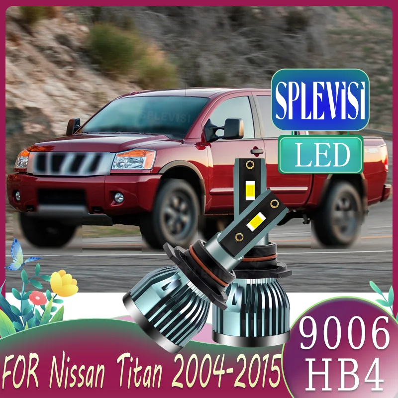 

Reduce Replacement Frequency 9006 Headlight LED Low Beam Lights For Nissan Titan 2004 2005 2006 2007 2008 2009 2010 2011-2015