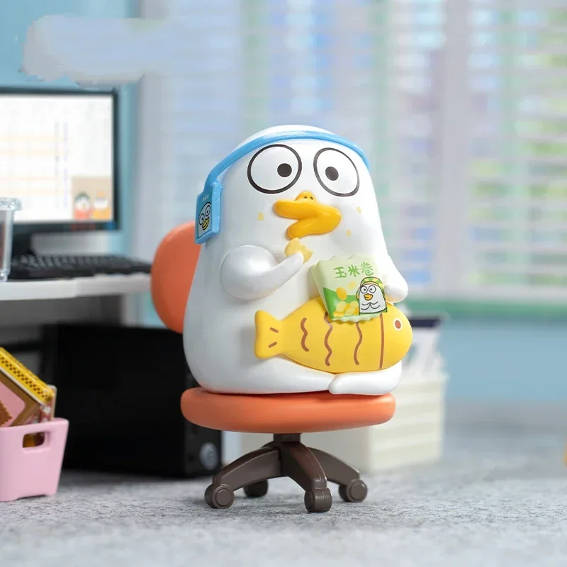 

DuckYo Friends Wage Garner Series Anime Action Figure Guess Bag Ornament Figurines Home Decor Desktop Dolls Model Girls